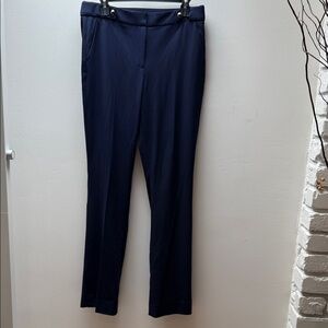 White House Black Market Navy Slim-Fit Dress Pants size 6